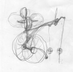 First Sketch of the Wind-Kutsche
